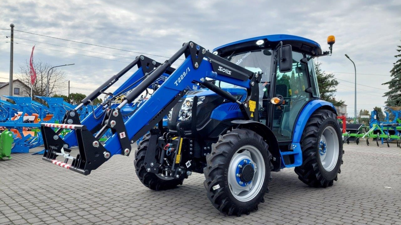 Nowoczesny ciągnik dla nowoczesnych rolników - Solis S60 Shuttle XL