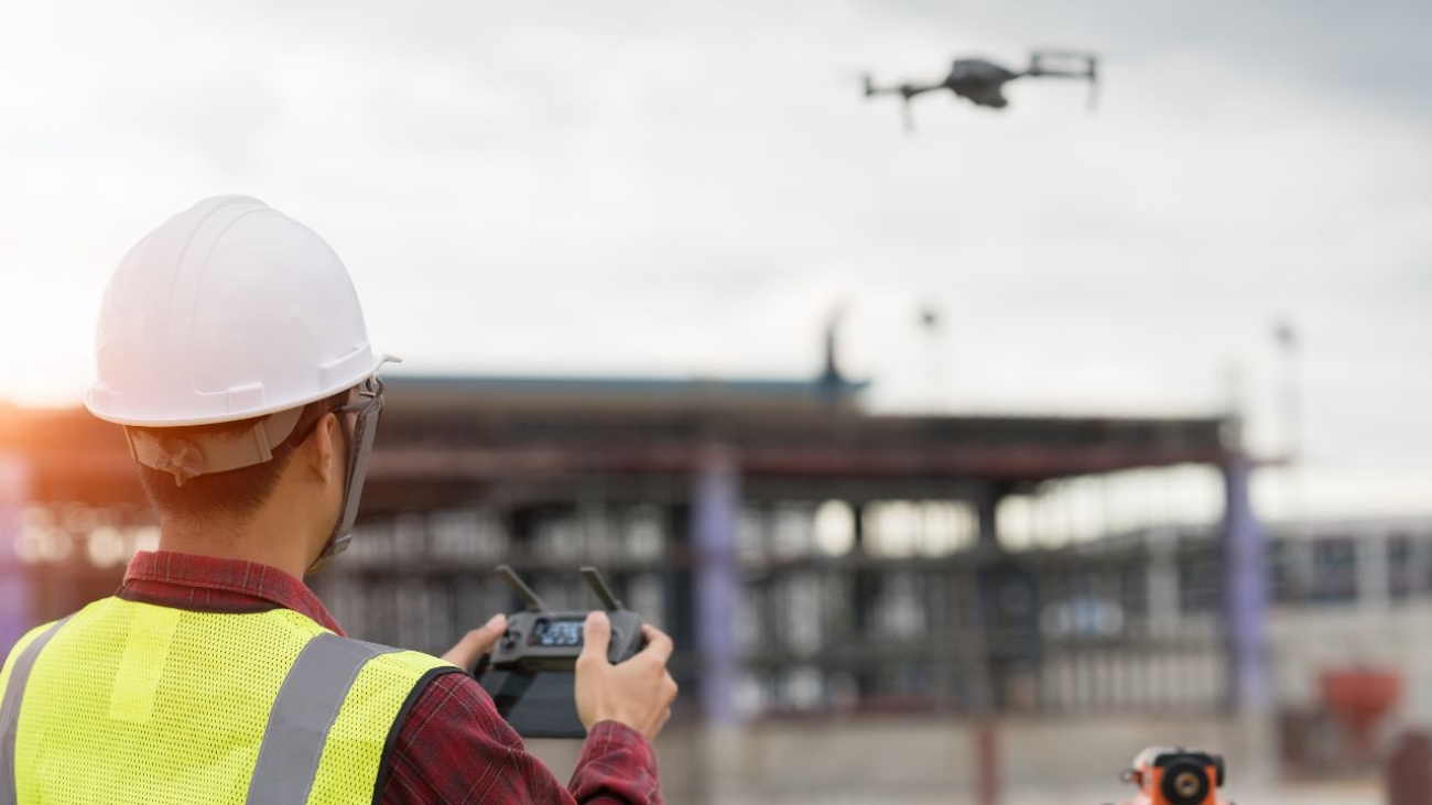 Budowa dróg szybciej i efektywniej – pomiary w czasie rzeczywistym dzięki dronom