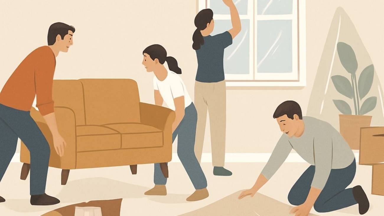 Wie bereitet man eine Wohnung auf die Sanierung vor – Checkliste für den Kunden