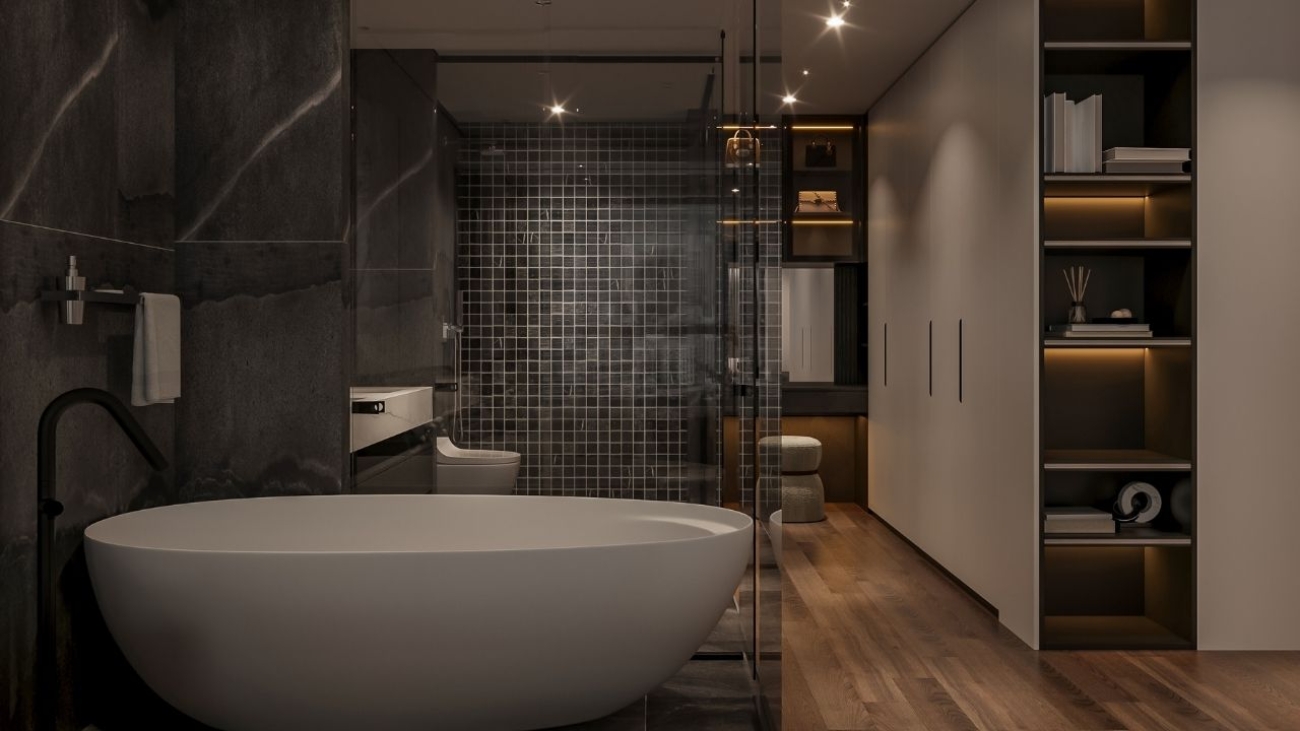 Rozwiązania przestrzenne: Meble do łazienki na wymiar - jak oszczędzić miejsce i nadać wnętrzu charakteru