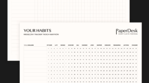 Habit tracker Jak skutecznie budować nawyki krok po kroku